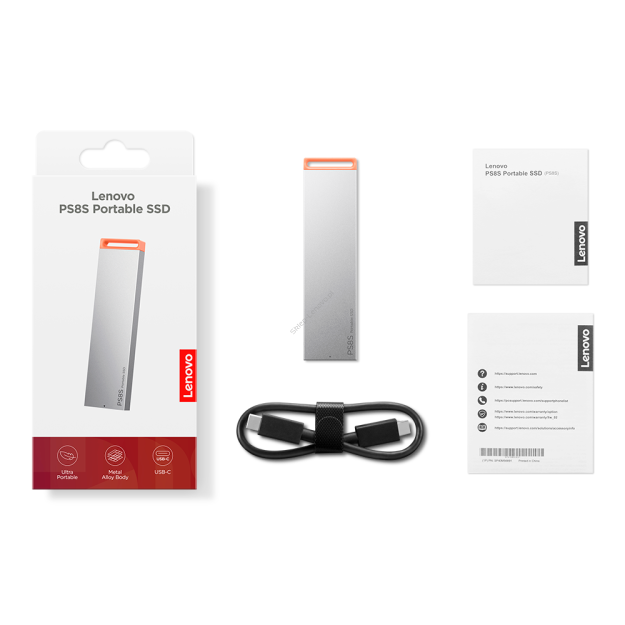 Dysk przenośny Lenovo PS8S SSD 2TB (4XB1T88413)