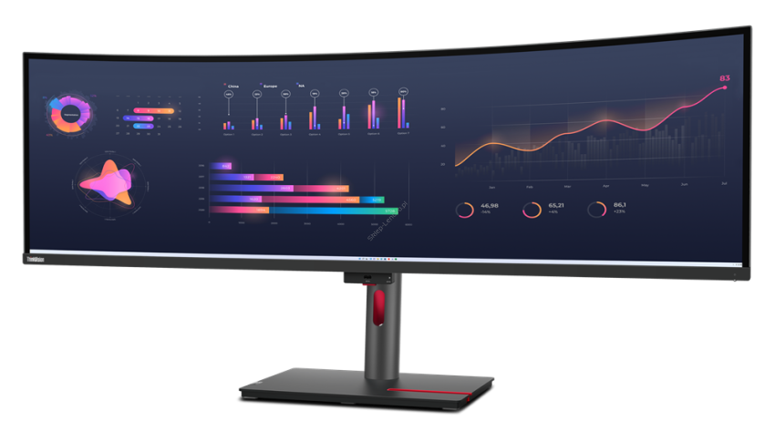 Monitor Lenovo ThinkVision P49w-30 (63DBRAT1EU_DEMO)