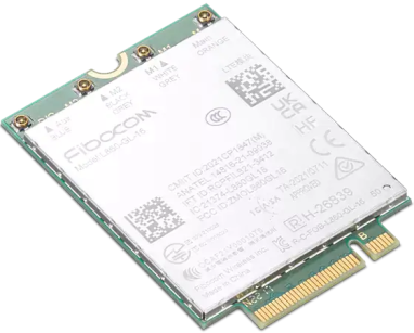 Moduł ThinkPad Fibocom L860-GL-16 4G LTE CAT16 M.2 WWAN do urządzenia T14/P14s 4 generacji (4XC1M72795)