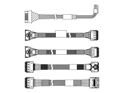 Lenovo zestaw kabli pamięc Lenovo SR665 V3 SAS/SATA (4X97A85168)