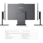 Lenovo AiO ThinkCentre neo 50a 27 Gen 6 (13QF001PPB) - 9