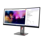 Monitor Lenovo ThinkVision P40wd-40 z kamerą ThinkVision MC60 (64B4YAT1EU) - 3